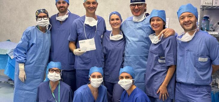Trapianto di cornea artificiale. Primo intervento in Veneto al San Bortolo